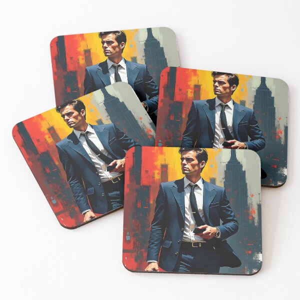 Item preview, Copy of Copy of Neo-Expressionist Yuppie – The High-Stakes Hustler designed and sold by AI-Syn-Pro.
