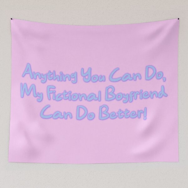 Item preview, Fictional Boyfriends Are Better designed and sold by Elinda96.