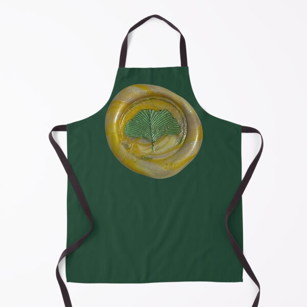 Item preview, Wax Seal - Ginkgo Leaf, yellow/green designed and sold by Elinda96.