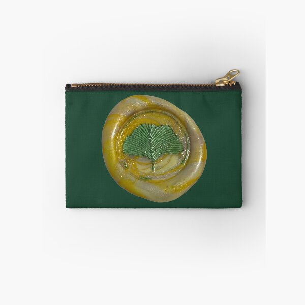 Item preview, Wax Seal - Ginkgo Leaf, yellow/green designed and sold by Elinda96.