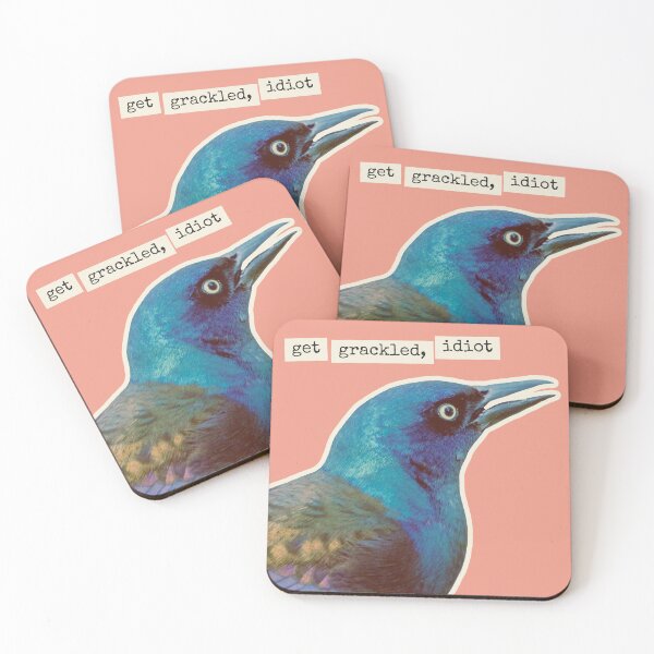 Item preview, Get grackled, idiot designed and sold by Bookboned.