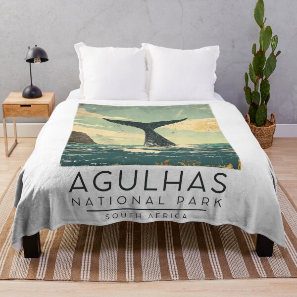 Item preview, A Vintage Illustration of Agulhas National Park - South Africa designed and sold by GoodOldVintage.