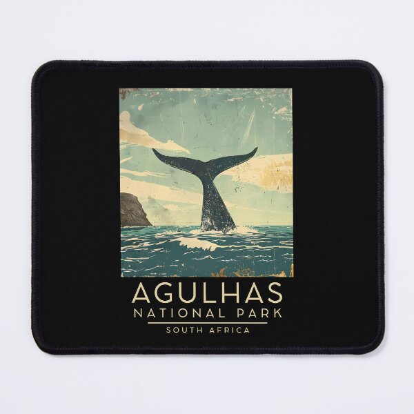 Item preview, A Vintage Illustration of Agulhas National Park - South Africa designed and sold by GoodOldVintage.