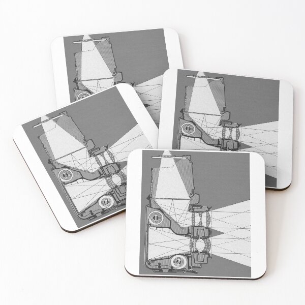 Item preview, Focusing Diagram of Vintage TLR Camera  designed and sold by Film Camera Nerds.