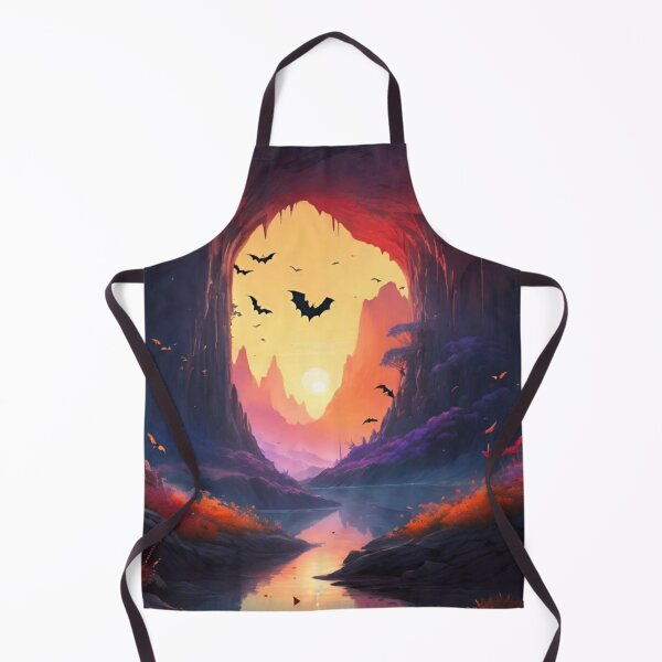 Item preview, Eerie Cave Entrance with Bats – Mystical Descent designed and sold by GrizzlyCollective.