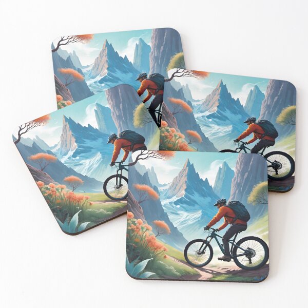 Item preview, Epic MTB Setting in a Stunning Mountain Region designed and sold by GrizzlyCollective.