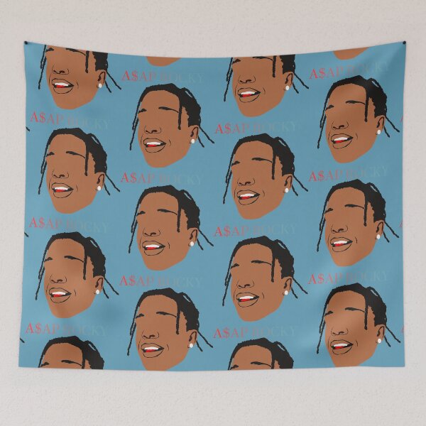 Item preview, A$AP Rocky illustration designed and sold by ZooStateofMind.