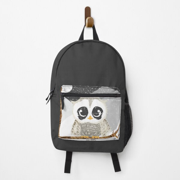 Item preview, Snow Owl in a Tree at Night designed and sold by DesireeNguyen.