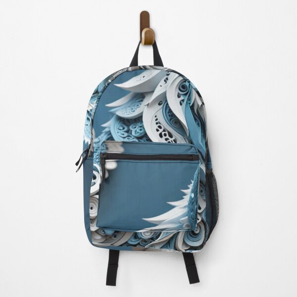 Item preview, Celestial Blue Wolf in Ornate Swirls designed and sold by Harmonic_Layers.