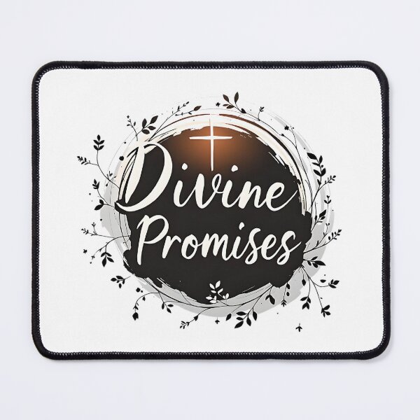Item preview, Divine Promises - Christian Faith Based Inspirational Typography Design designed and sold by Redblackman.