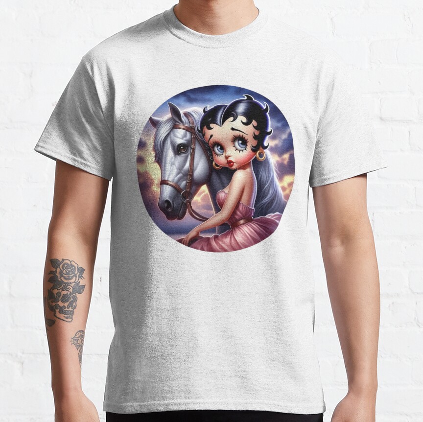 Snorider Design Betty Boop Classic T-Shirt