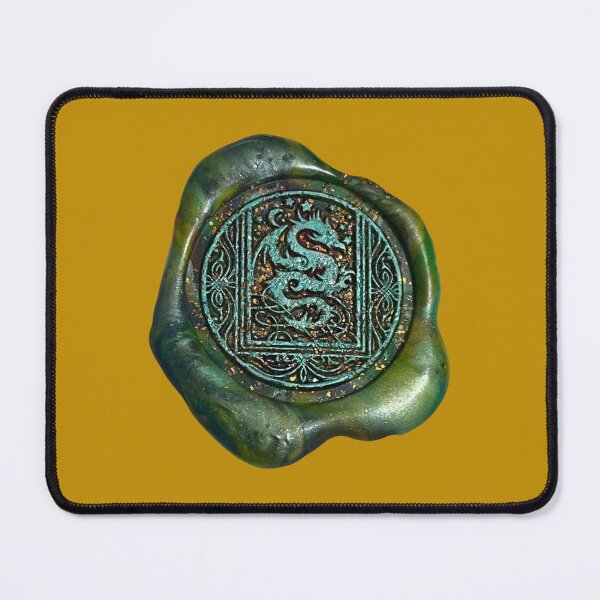 Item preview, Wax Seal - Dragon, green designed and sold by Elinda96.