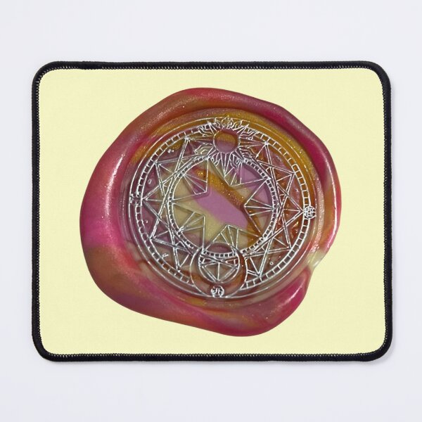 Item preview, Wax Seal - Magic Circle, pink/silver designed and sold by Elinda96.