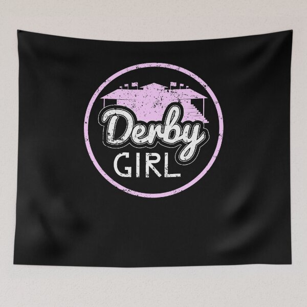 Item preview, Womens Derby Girl Shirt Derby Art Shirt Derby Girls Horse over Shirt Horse Racing designed and sold by KentuckyGirlTee.