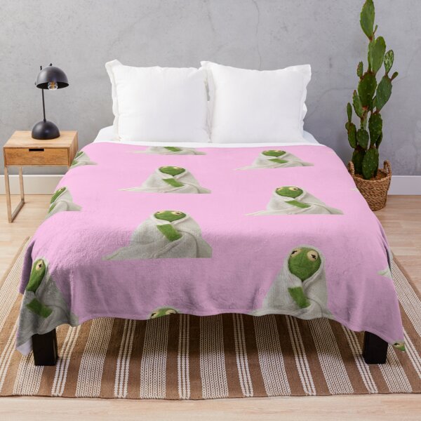 Item preview, kermit in a blanket  designed and sold by pnkrose.
