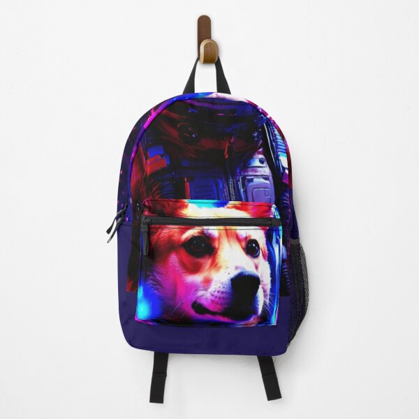 Item preview, Cyberpunk Astronaut Dog designed and sold by Marimurmurprint.