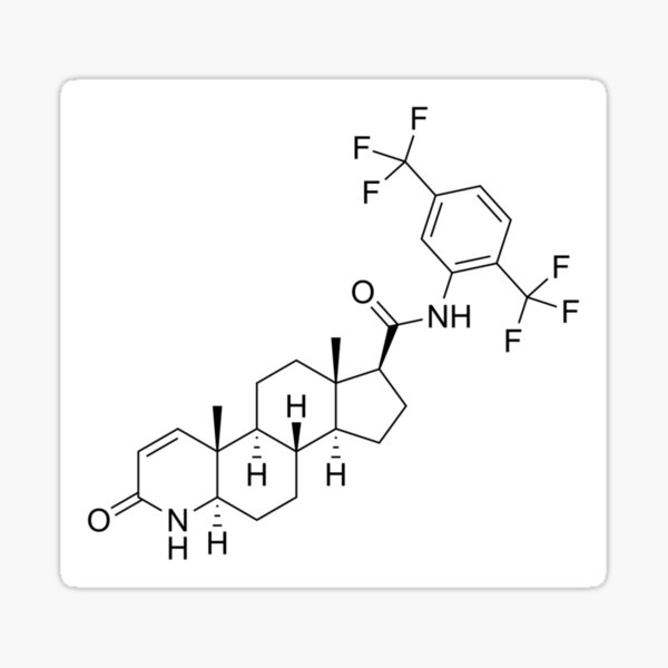 Item preview, Dutasteride molecule structure designed and sold by SOM-NARKOMAN.