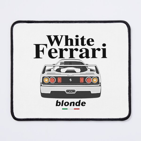 Item preview, White Ferrari Blonde designed and sold by thundergearshop.