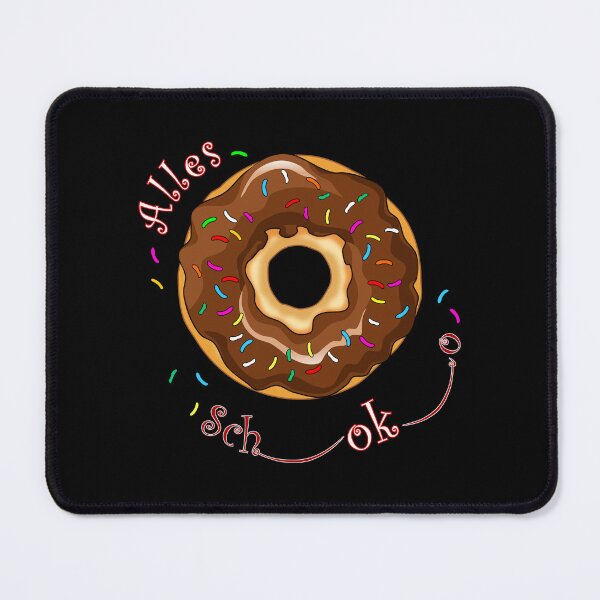 Item preview, donut with chocolate glaze designed and sold by LESSILU.