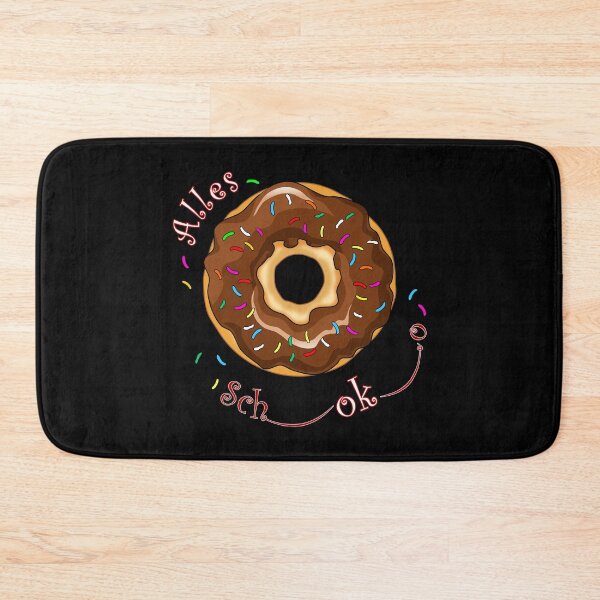 Item preview, donut with chocolate glaze designed and sold by LESSILU.