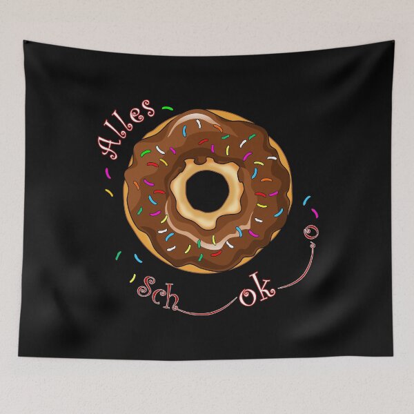 Item preview, donut with chocolate glaze designed and sold by LESSILU.