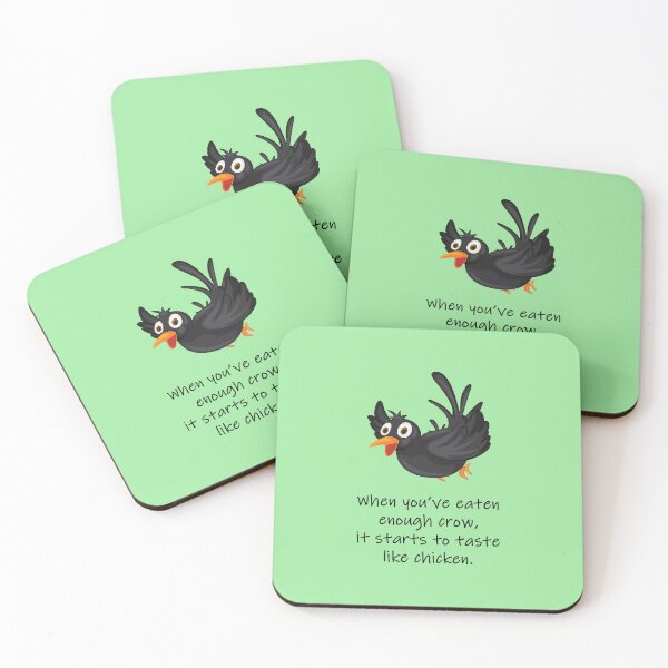 Item preview, Cartoon Crow: When you've eaten enough crow designed and sold by SomeGuyLou.