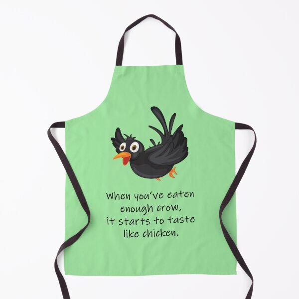 Item preview, Cartoon Crow: When you've eaten enough crow designed and sold by SomeGuyLou.