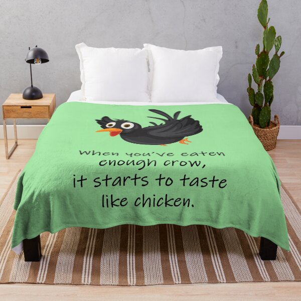 Item preview, Cartoon Crow: When you've eaten enough crow designed and sold by SomeGuyLou.
