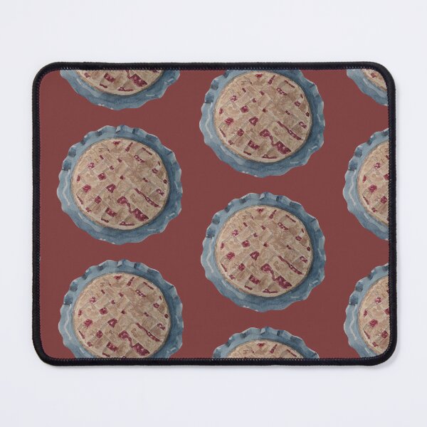 Item preview, Strawberry Pie in Green Pie Pan Watercolor designed and sold by Nicole Hanson.