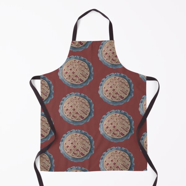 Item preview, Strawberry Pie in Green Pie Pan Watercolor designed and sold by Nicole Hanson.
