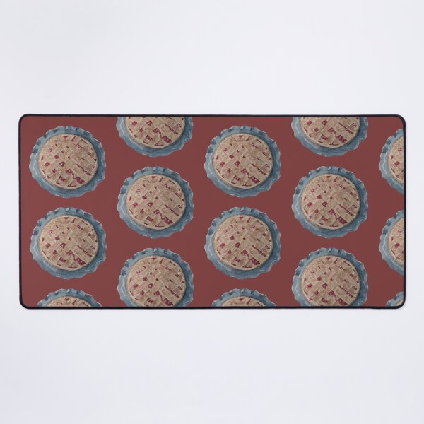 Item preview, Strawberry Pie in Green Pie Pan Watercolor designed and sold by Nicole Hanson.