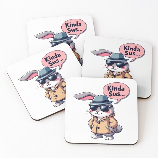 Item preview, Kinda Sus Bunny designed and sold by REBELIUM.