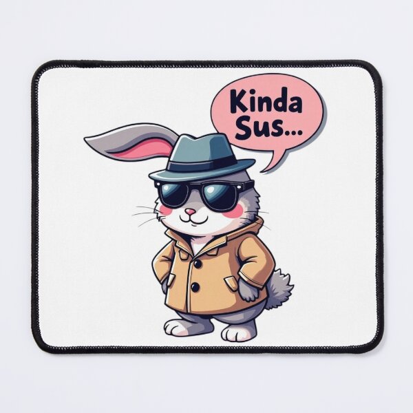 Item preview, Kinda Sus Bunny designed and sold by REBELIUM.