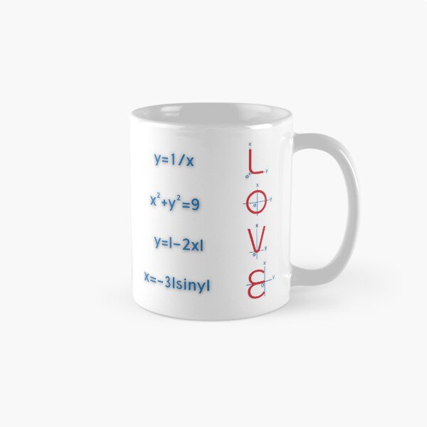 Item preview, Mathematical Love - Creative Math Equations Design designed and sold by Psycho-Crazy.