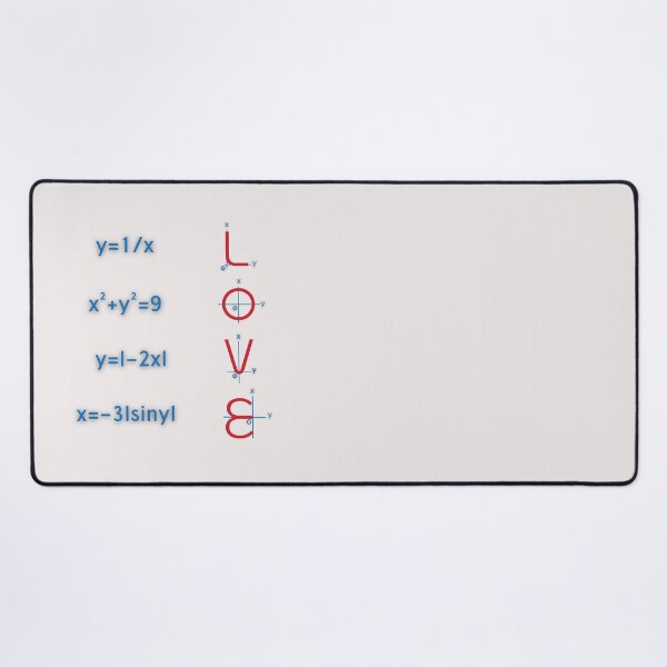 Item preview, Mathematical Love - Creative Math Equations Design designed and sold by Psycho-Crazy.