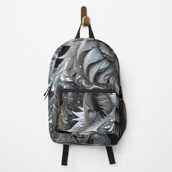 Item preview, Mystic Silver Wolf in Swirling Filigree designed and sold by Harmonic_Layers.