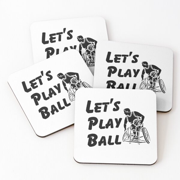 Item preview, Let's Play Ball – Adaptive Sports Pride!   wheelchair basketball designed and sold by It's Wheelie Cool.