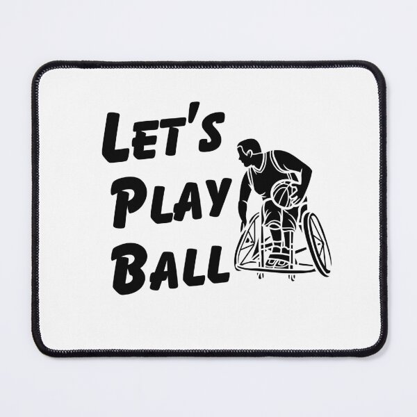 Item preview, Let's Play Ball – Adaptive Sports Pride!   wheelchair basketball designed and sold by It's Wheelie Cool.