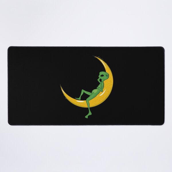 Item preview, Alien resting on the moon designed and sold by Joncasmiart.