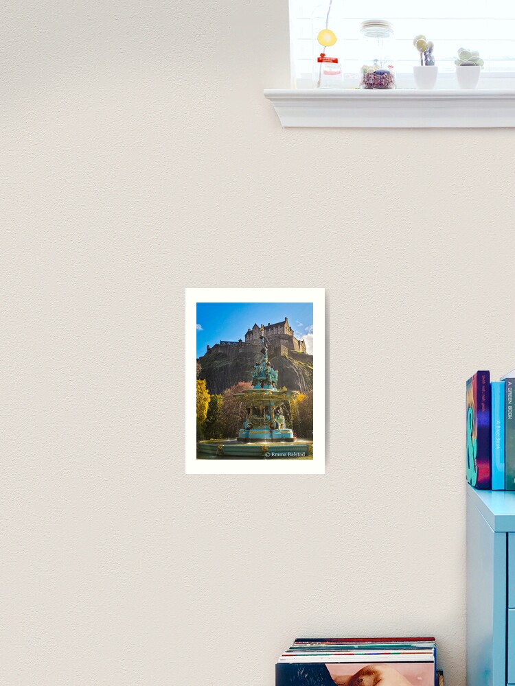 Thumbnail 1 of 3, Art Print, Looing up at the Castle designed and sold by ebalstad26.