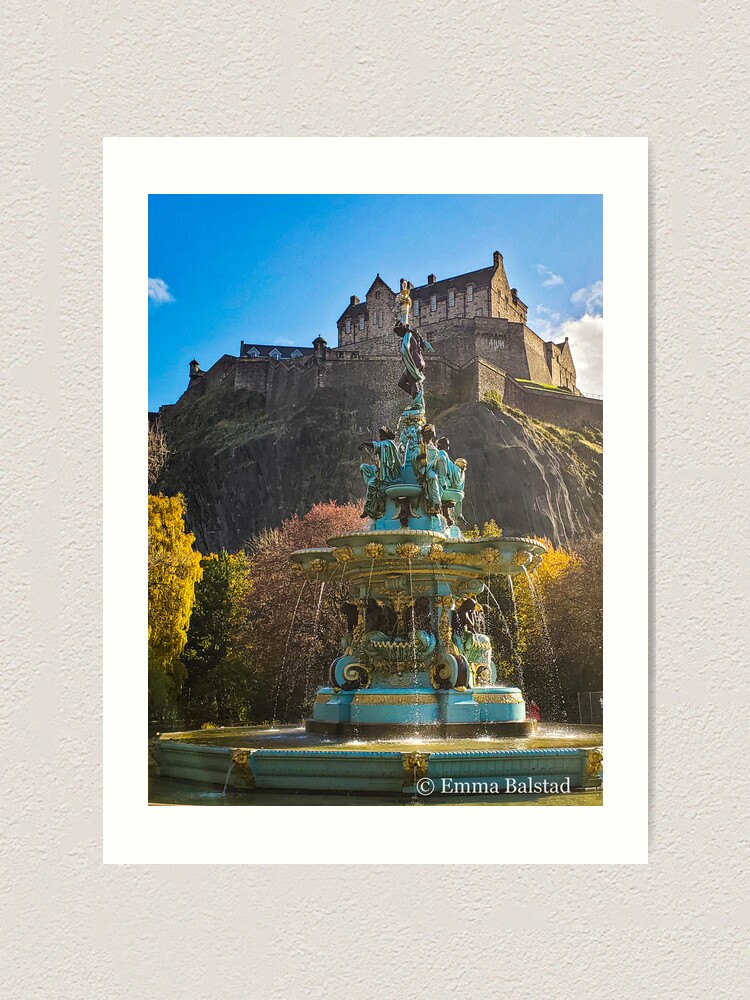 Thumbnail 2 of 3, Art Print, Looing up at the Castle designed and sold by ebalstad26.
