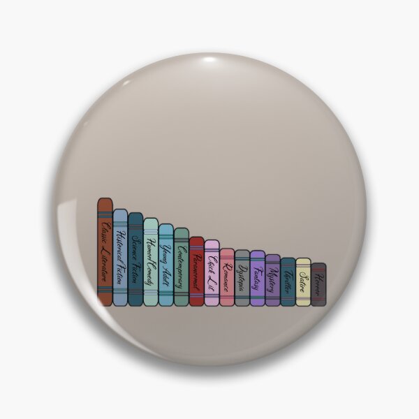 Item preview, A Bookshelf Of Genres designed and sold by Elinda96.