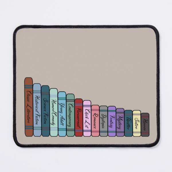 Item preview, A Bookshelf Of Genres designed and sold by Elinda96.