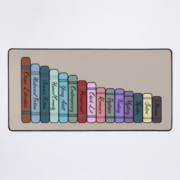 Item preview, A Bookshelf Of Genres designed and sold by Elinda96.