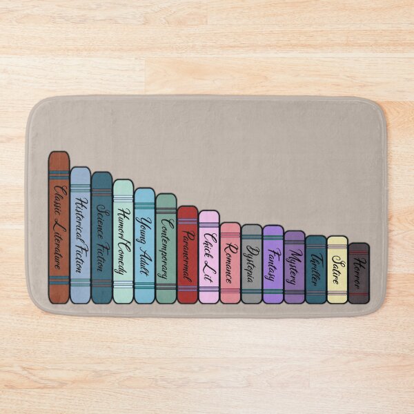 Item preview, A Bookshelf Of Genres designed and sold by Elinda96.