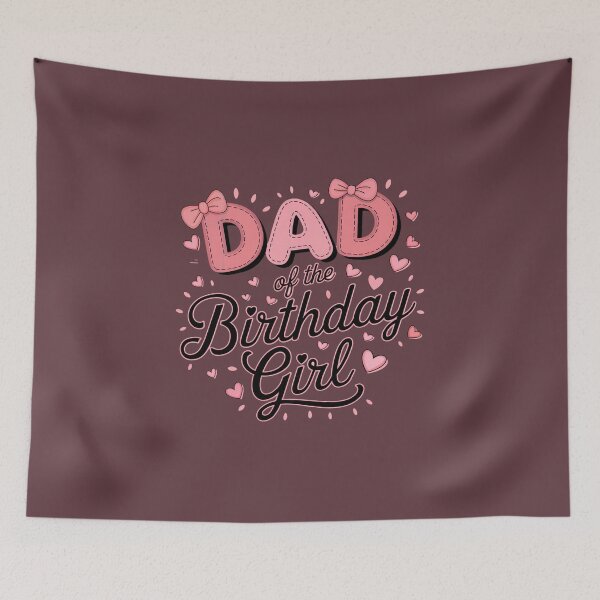 Item preview, Dad of the Birthday Girl designed and sold by jkrphoto.
