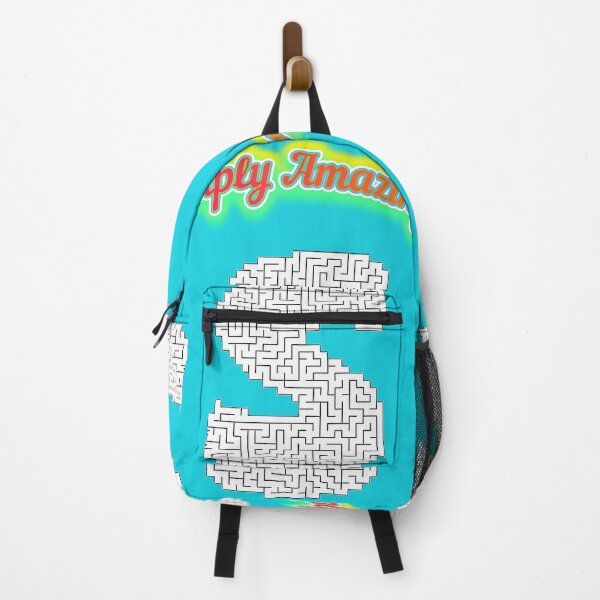 Item preview, SIMPLY AMAZING! *S* Monogram Maze Puzzle Game - Cute Fun Whimsical Alphabet Letter Initial Print - Kids Childs Teen Party-Baby Bridal Shower Wedding FAVOR GIFT designed and sold by Spinning Plates 360.