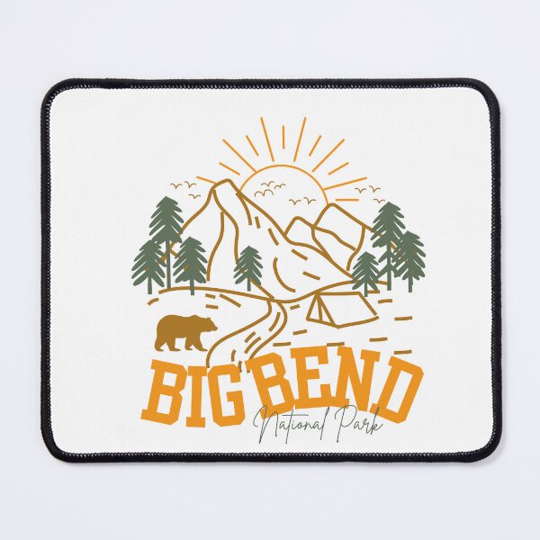 Item preview, Big Bend National State Park Classic Doodle T-shirt Sticker designed and sold by ThinkNature!.