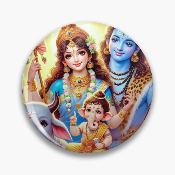 Item preview, Shiv family Art of Life  designed and sold by Eshant.