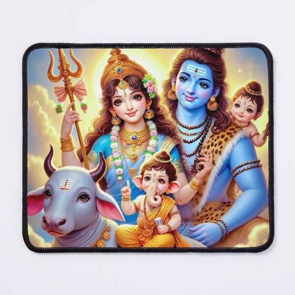 Item preview, Shiv family Art of Life  designed and sold by Eshant.